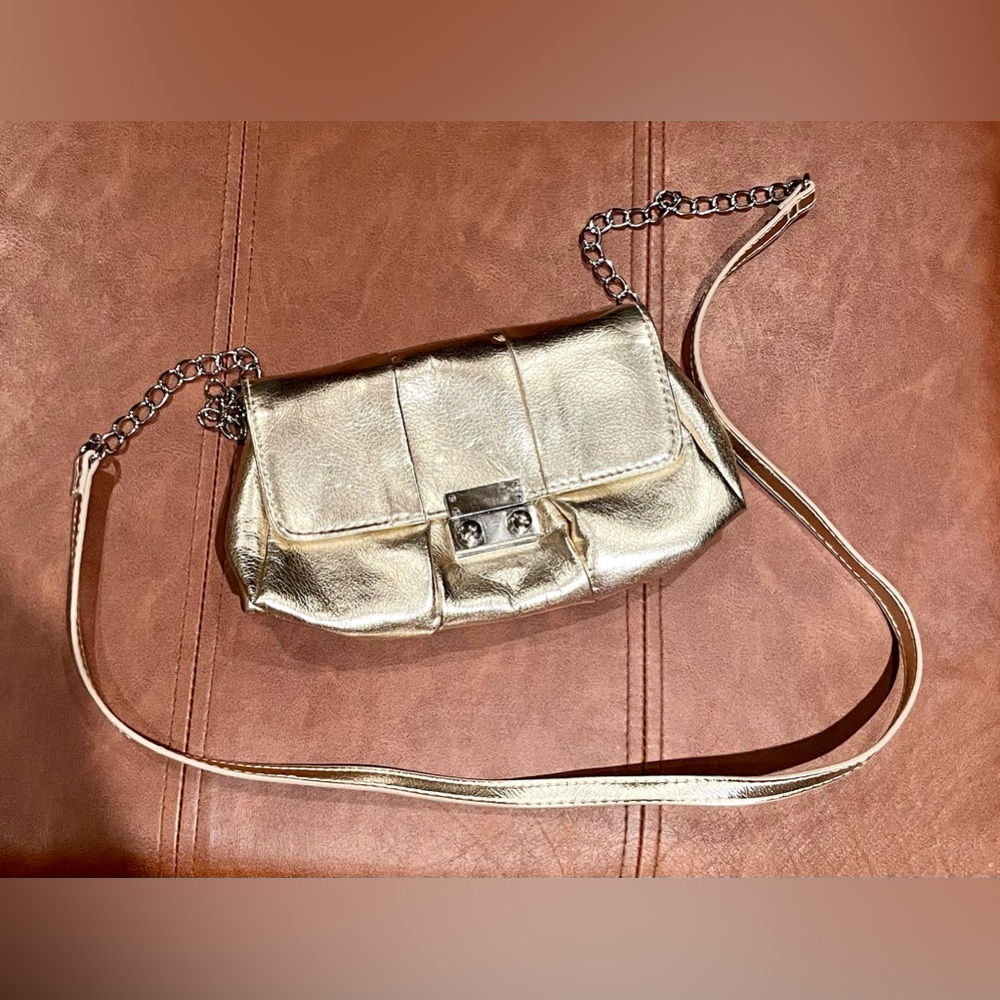 Small Gold Mini Purse/Crossbody